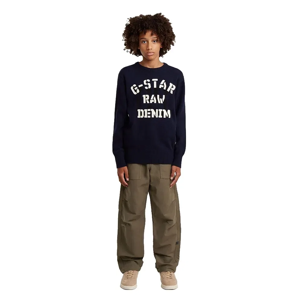 Брюки Relaxed Tapered Fit G-Star, зеленый — фото 4