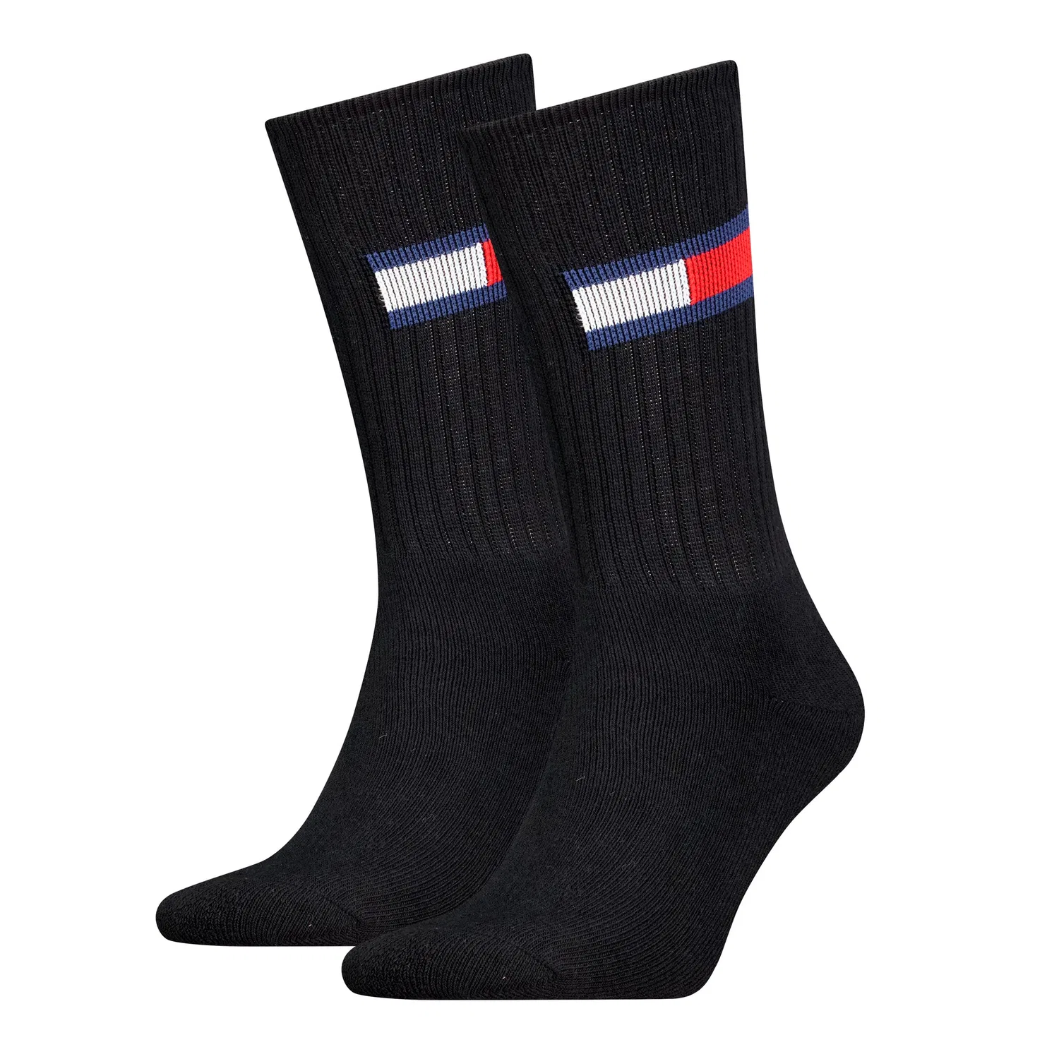 Мужской носки-гольф с логотипом Tommy Hilfiger, Black