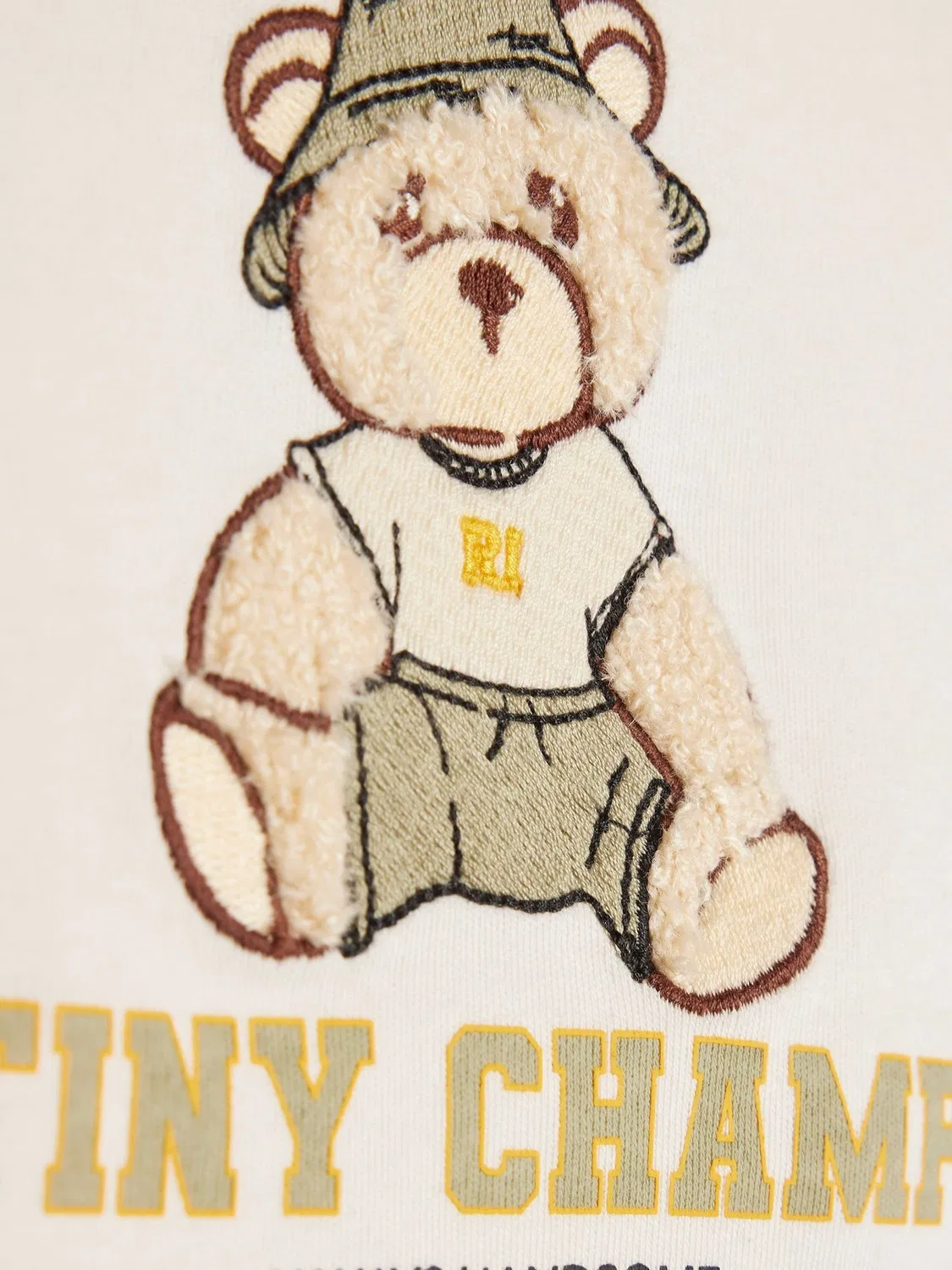Комплект из футболки, шорт и панамы, Tiny Champ River Island, зеленый — фото 4