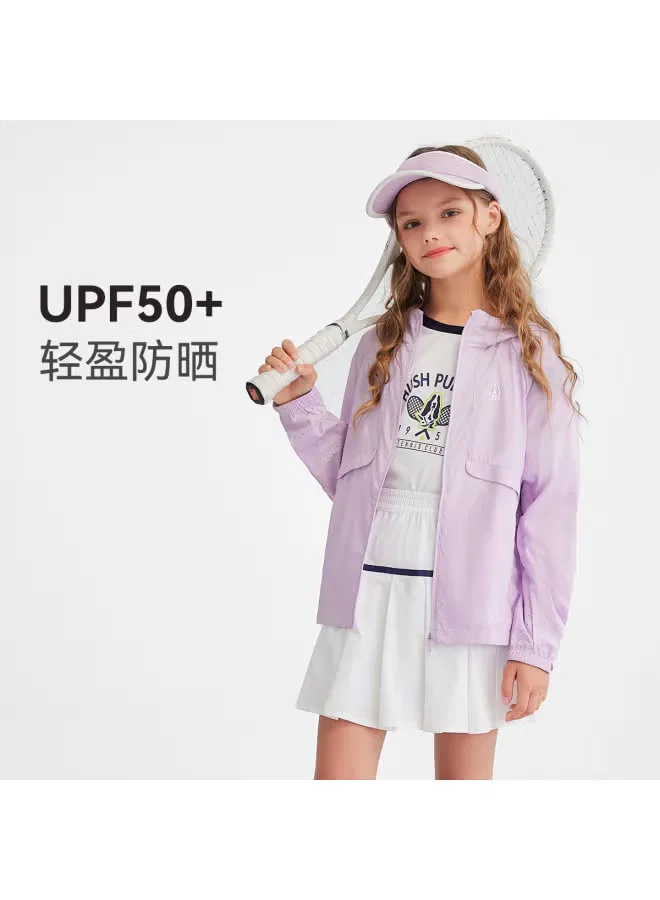 Куртка легкая с защитой UPF50+ для девочек Hush Puppies — фото 3