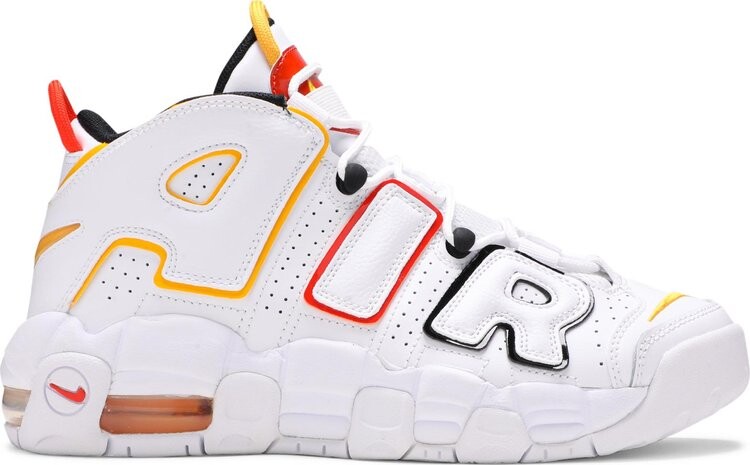 

Кроссовки Nike Air More Uptempo GS 'Rosewell Raygun', белый