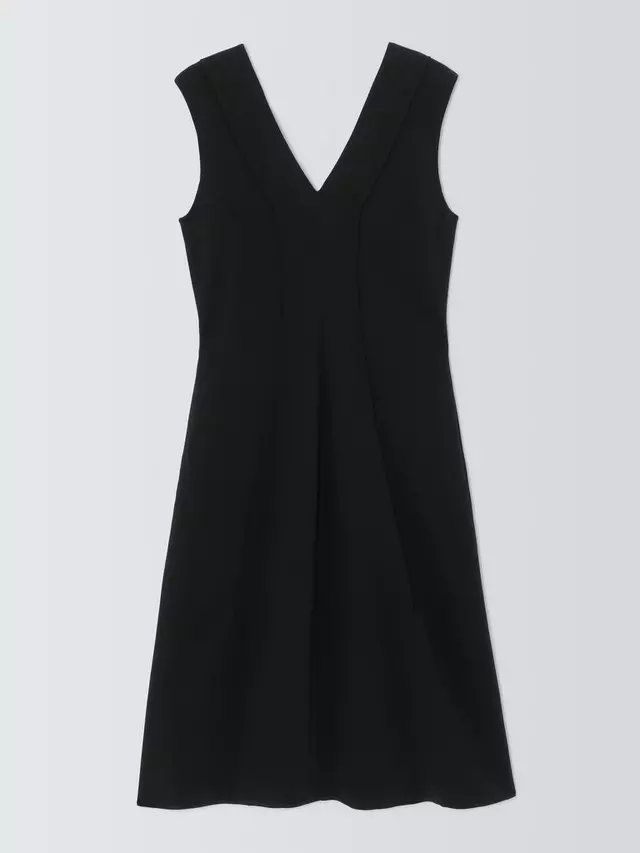 

Платье John Lewis V-Neck, черный