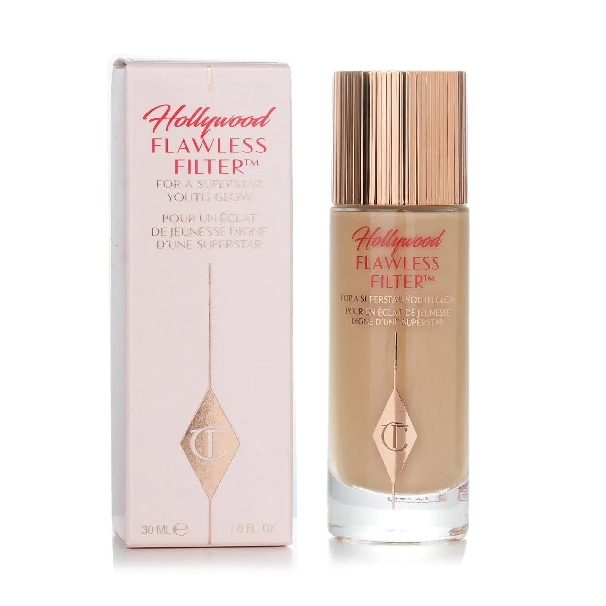Хайлайтер Charlotte Tilbury Hollywood Flawless Filter, 30 мл, Medium — фото 2