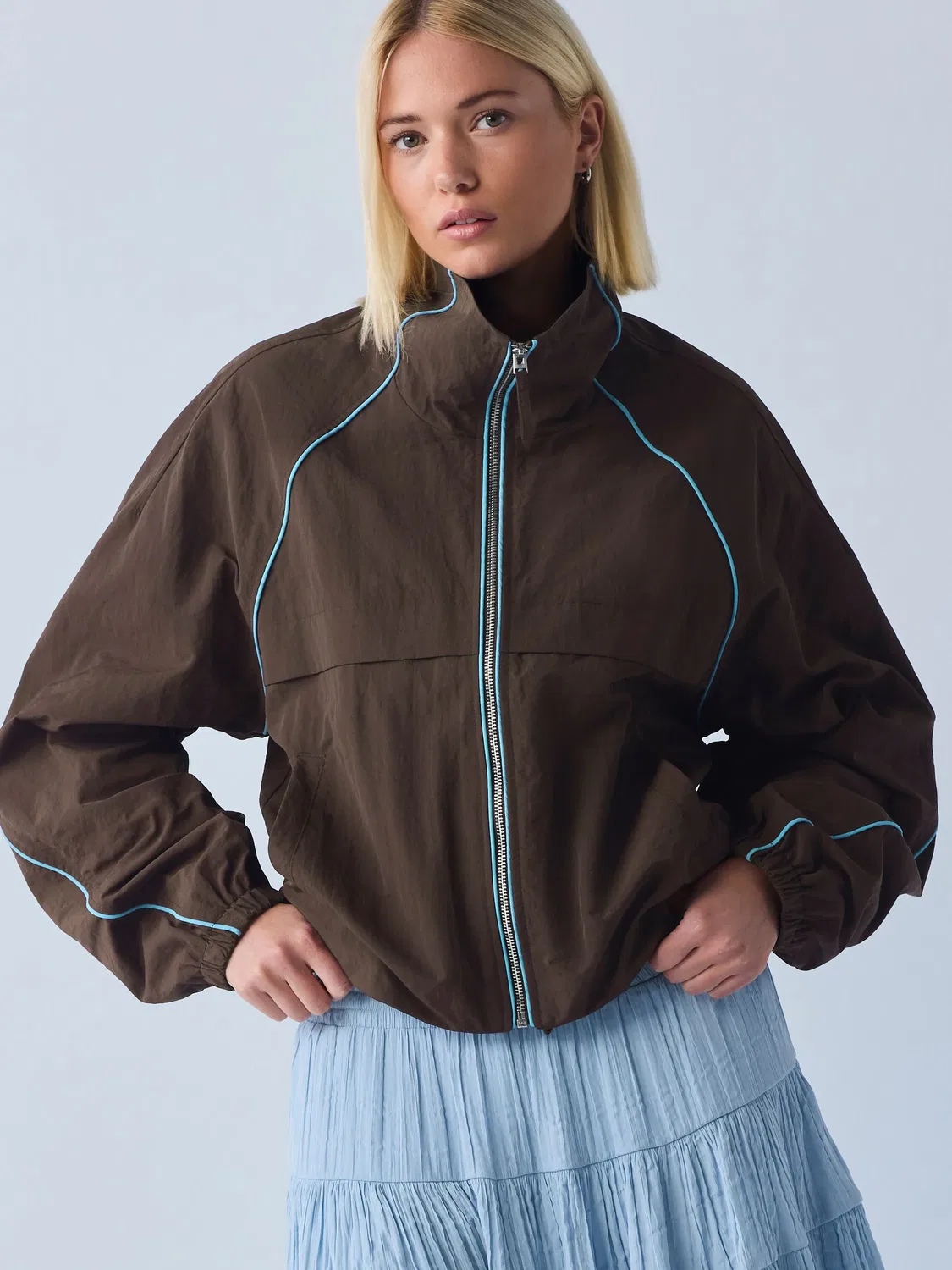 Дождевик Chocolate Brown Next, шоколадный