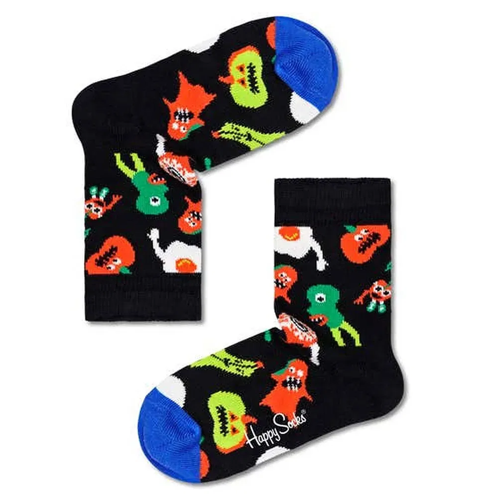Набор носков 2 пары Happy Socks Halloween Gift Set Happy Socks, черный — фото 3