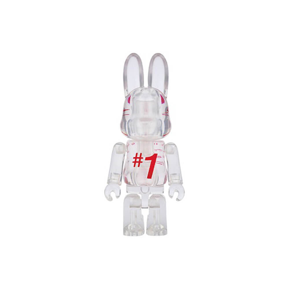 

Фигурка Bearbrick Rabbrick Fragment Clear 400%, красный