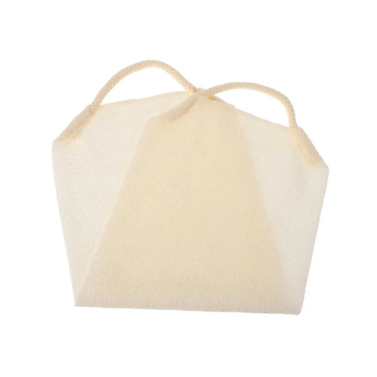 Эксфолиирующее скраб-полотенце, Baluue, Beige, 47x20x0.1 cm