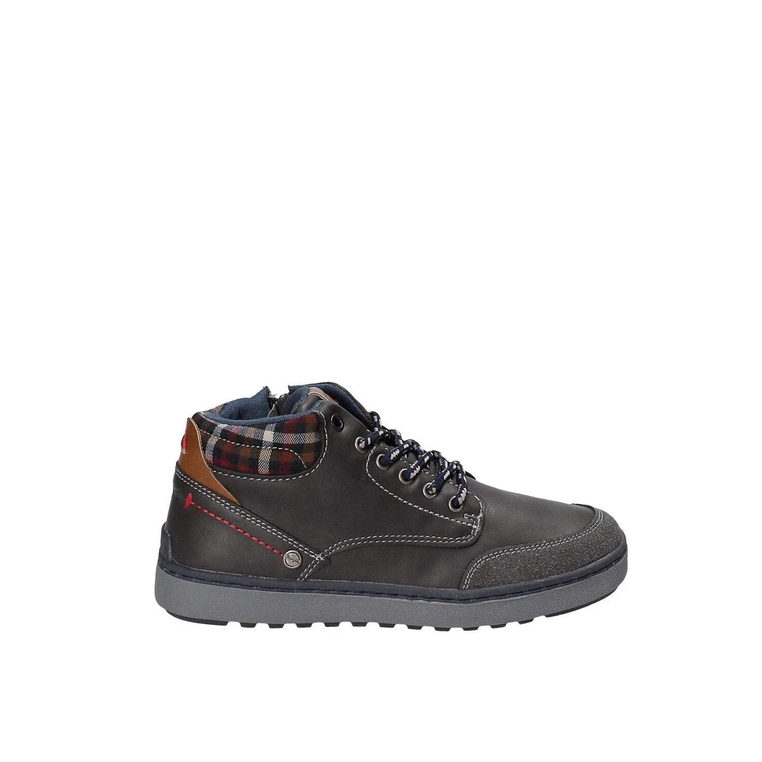 Детские кроссовки для мальчиков кожаные Wrangler, Grey
