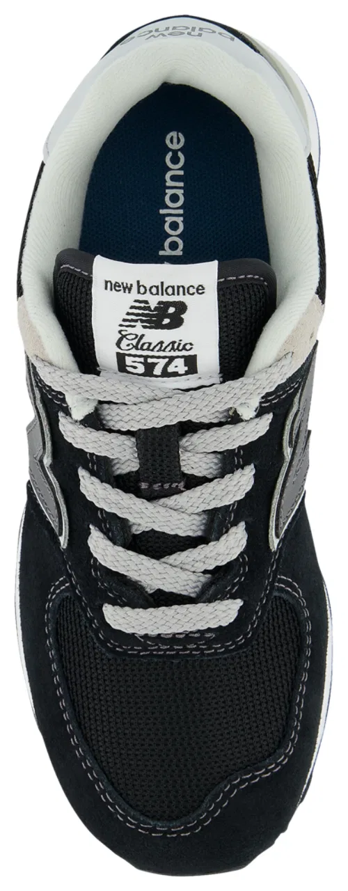 Кроссовки для мальчиков 574 Core New Balance, черный/белый — фото 3