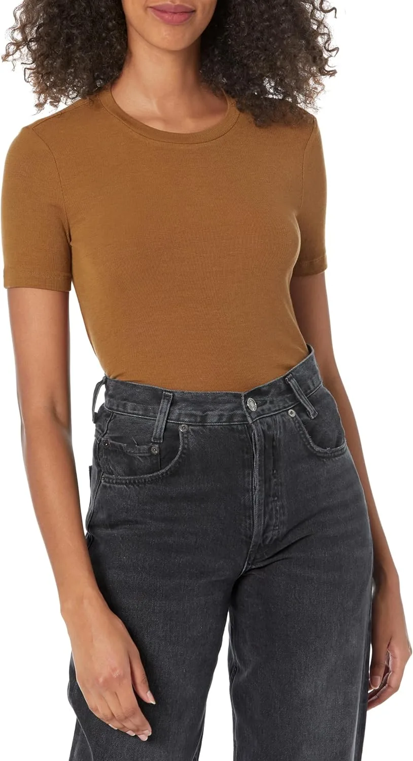 

AG Adriano Goldschmied Женская серая футболка Boy с коротким рукавом