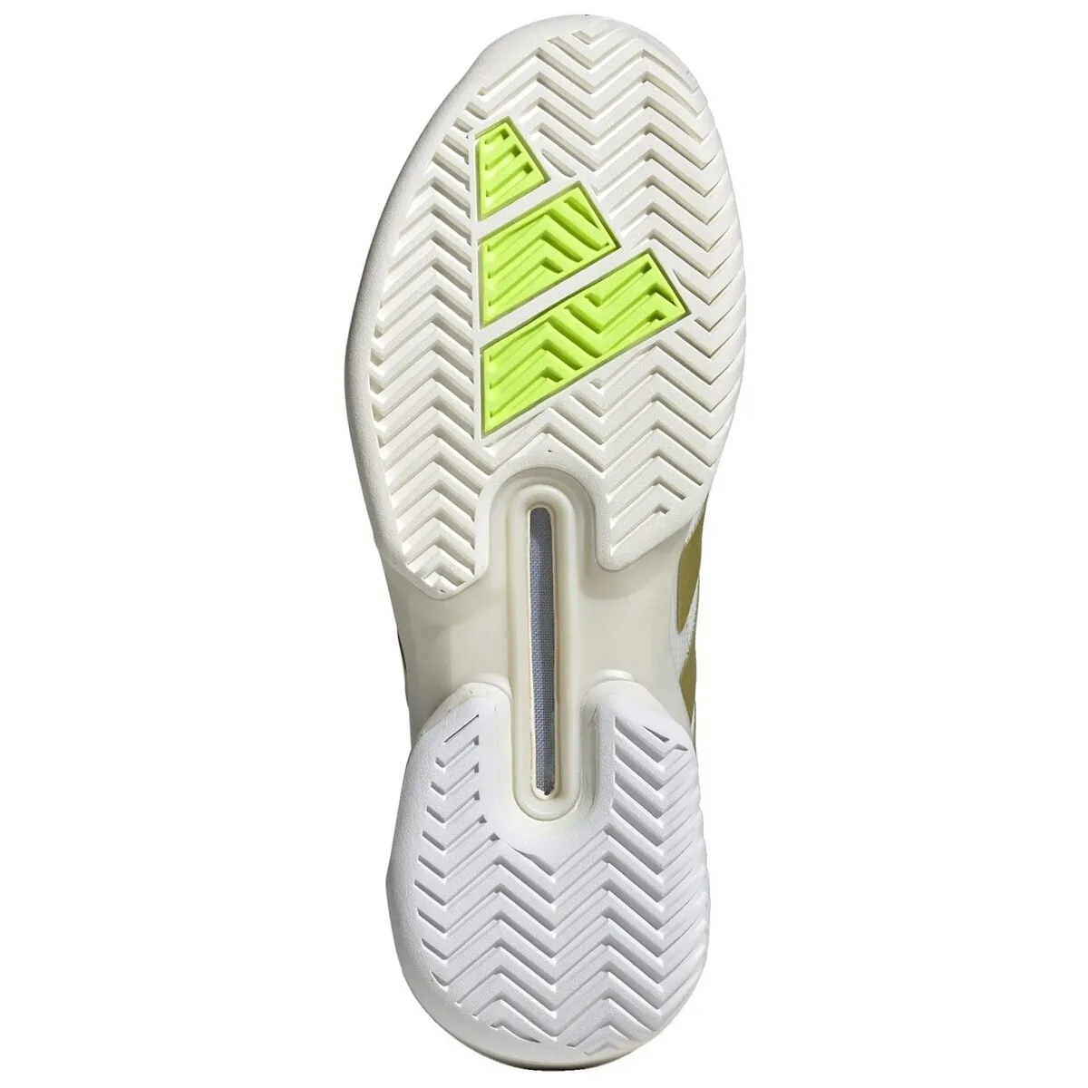 Adidas ADIZERO UBERSONIC 5 Мужские теннисные туфли, белый/зеленый — фото 2