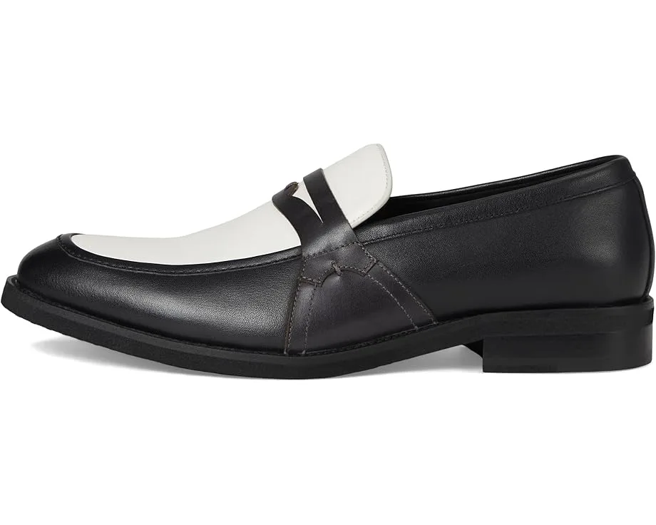 Оксфорды Stacy Adams Prichard Penny Slip-On, Black/Gray/White — фото 4