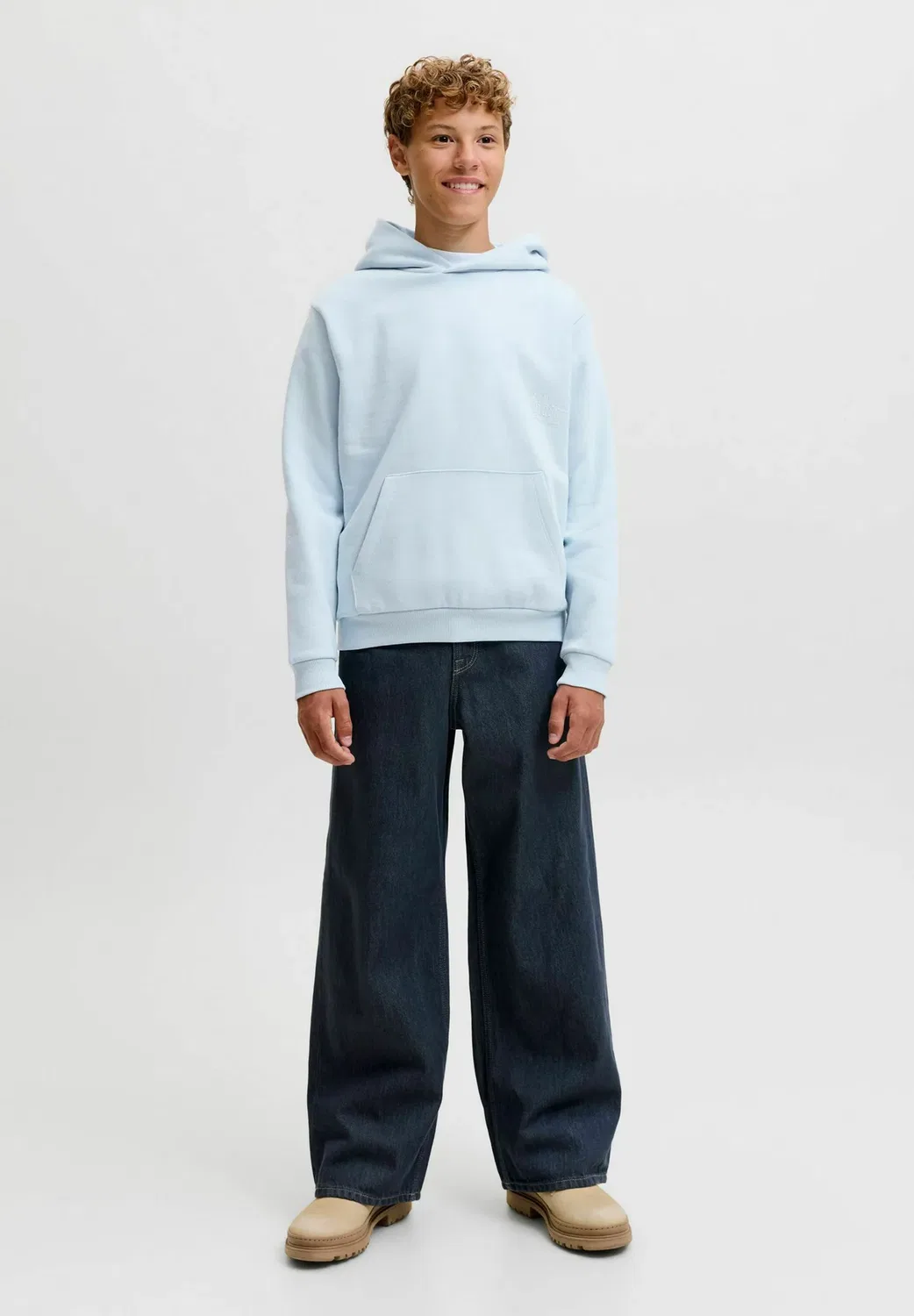 Худи с принтом на спине для мальчиков - худи Jack & Jones Junior, Skyway