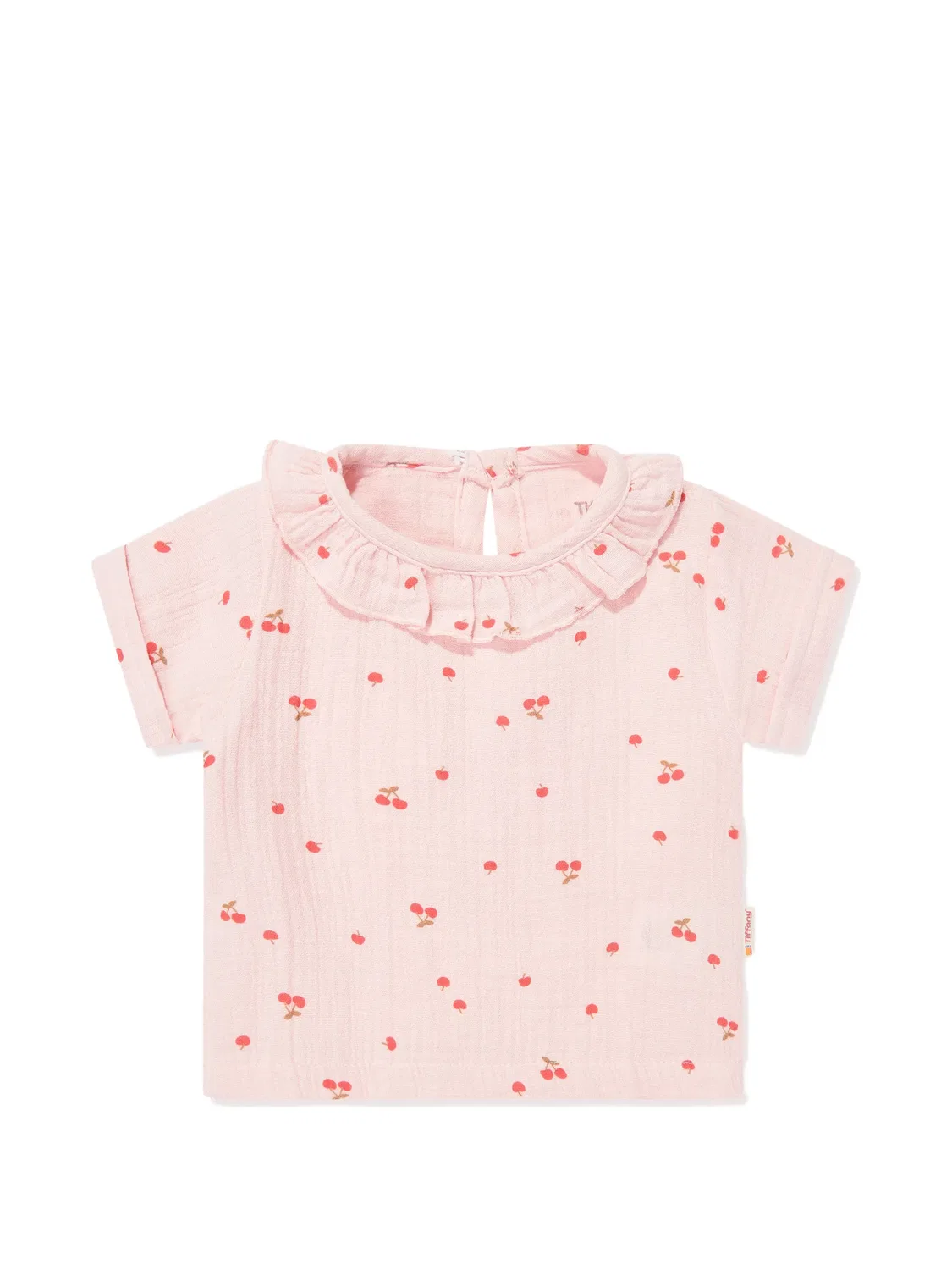 Шорты с принтом и оборками Tiffany Kids, розовый — фото 3