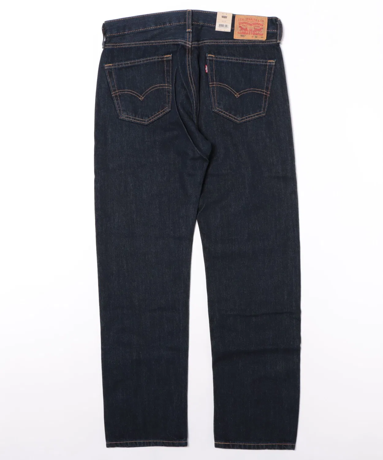 Мужские джинсовые шорты с молнией Levi's 505, Blue — фото 2