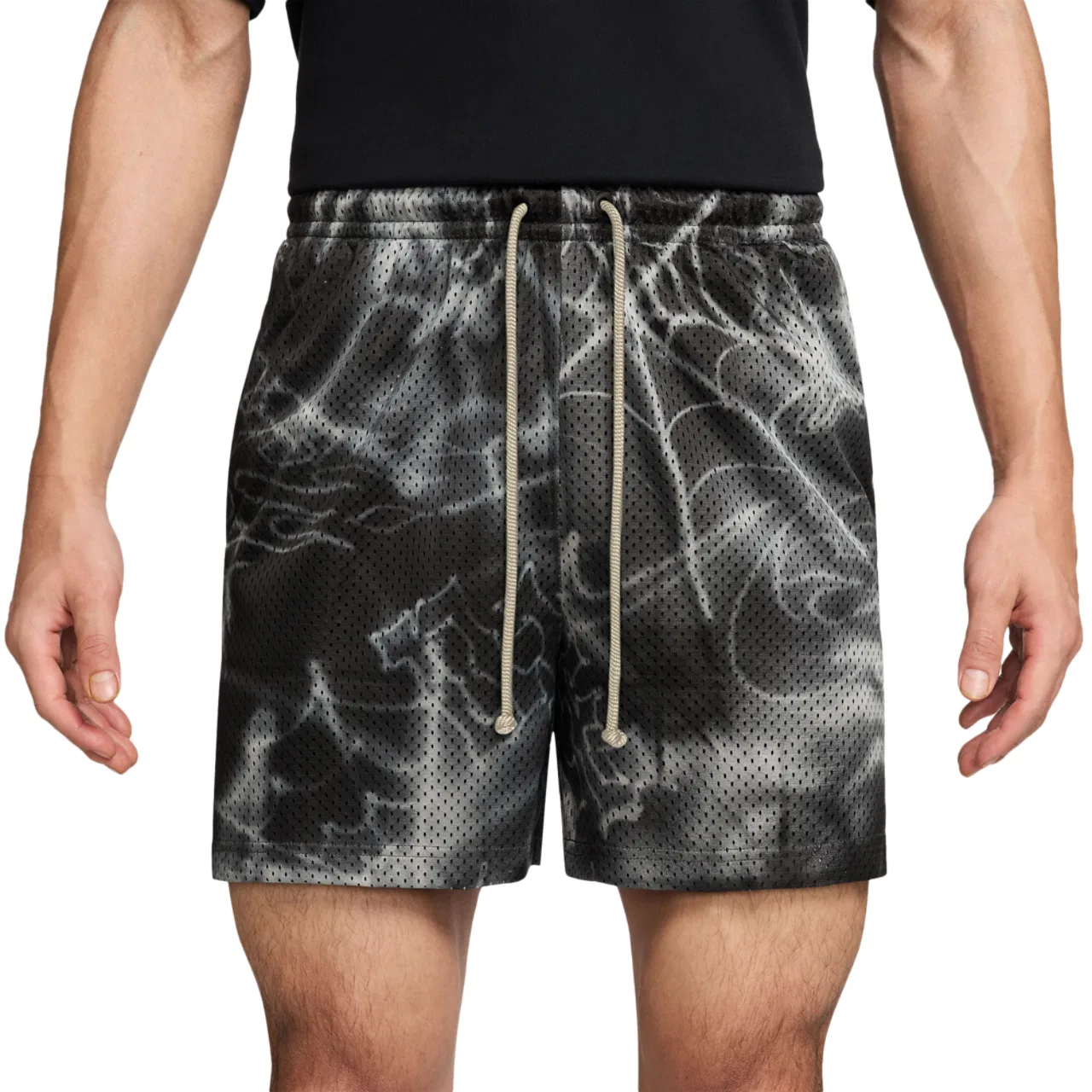 Мужские шорты Dri-FIT SI Practice Mesh 5in Nike, черный