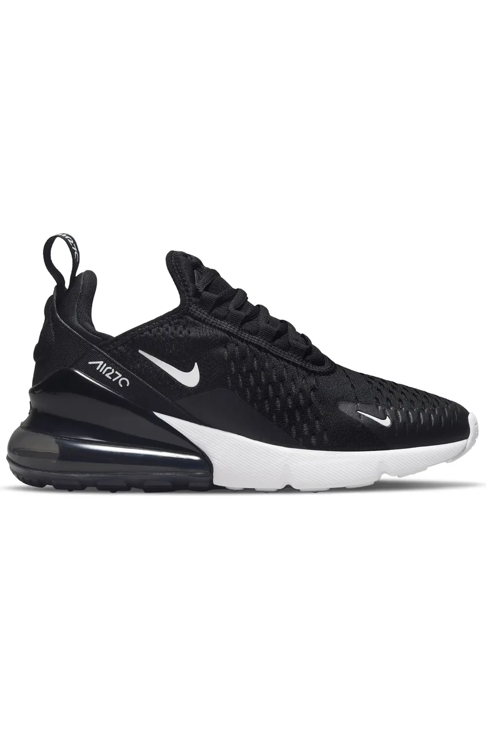 Детские кроссовки с амортизацией Air Max 270 Nike, 001 черно-белый — фото 3