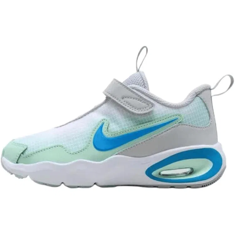 Детские кроссовки с амортизацией Nike Air Max Nova, White Green Blue