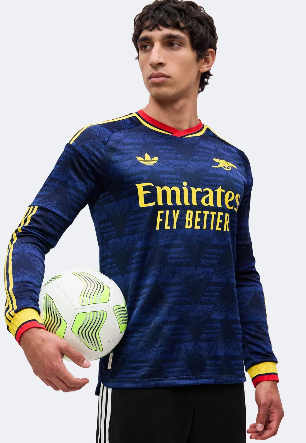 Футболка с длинным рукавом «Арсенал» на выездной матч 26/27 - клубная форма Adidas Originals, Collegiate Navy — фото 4