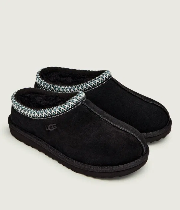 Детские мюли UGG K Tasman II, Цвет Nero — фото 4