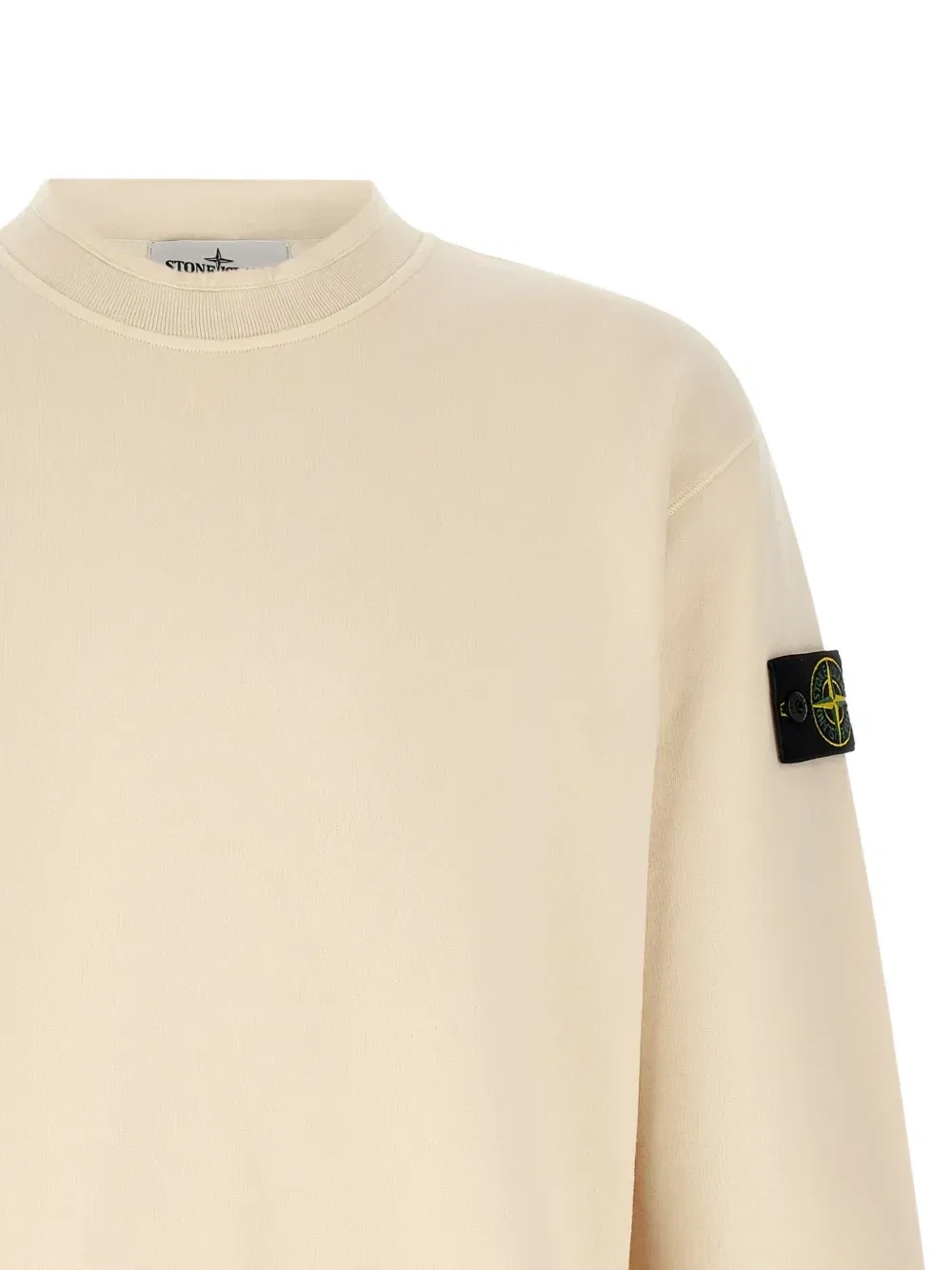 Свитшот Stone Island, бежевый — фото 3