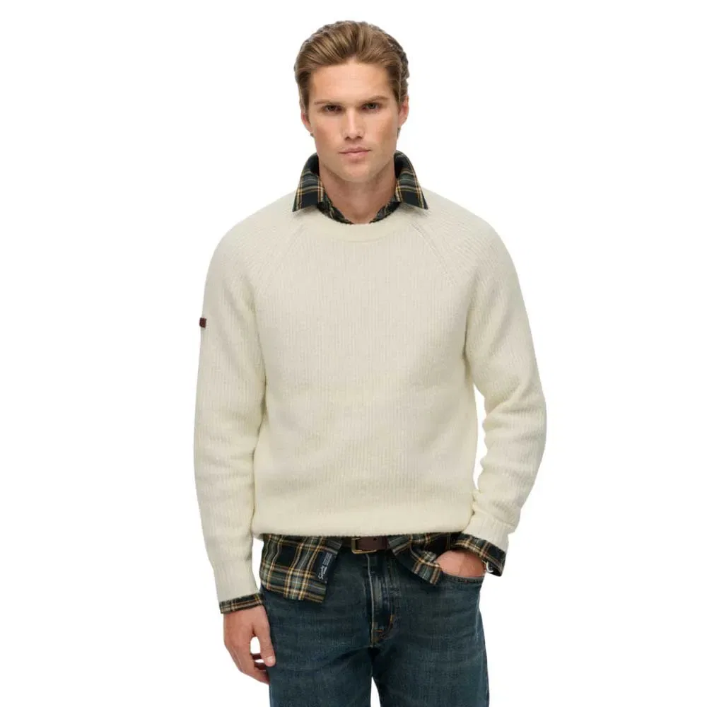 Свитер Chunky Raglan Superdry, бежевый