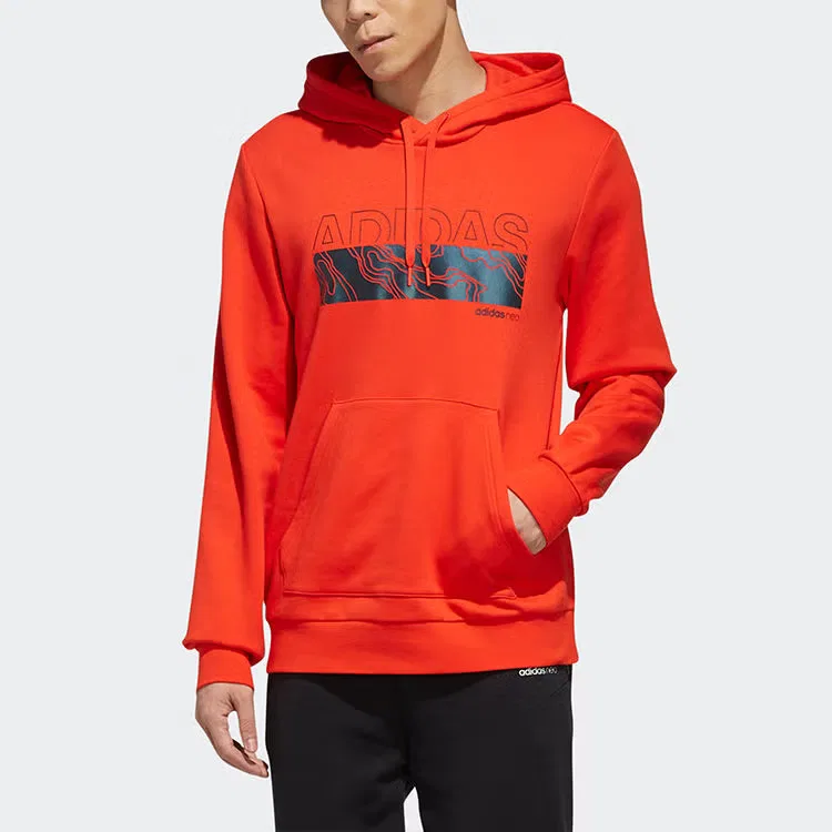 Худи с принтом M Fav Mtl Gr Adidas, розовый — фото 2