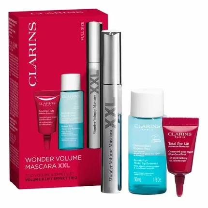 Тушь для ресниц объемная Clarins Wonder Volume Mascara Xxl Set 3 Pieces