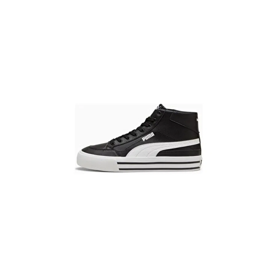 Кроссовки с высоким берцем Puma Court Classic Vulc Orta, Черный