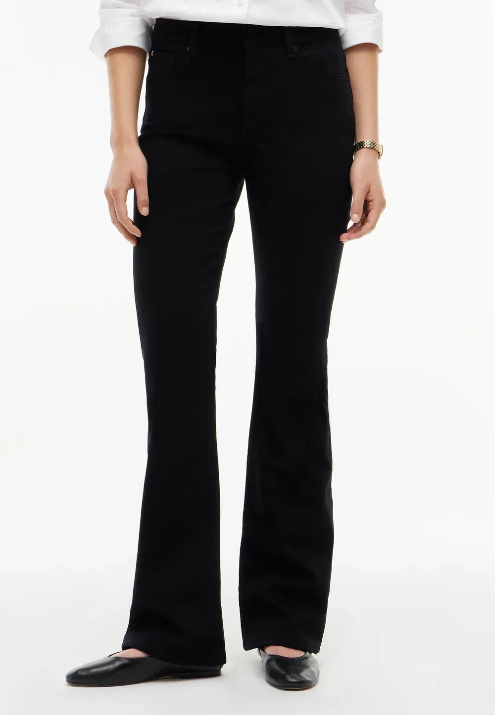 Джинсы Skye средней посадки, расклешенные Tommy Hilfiger, Stay Black