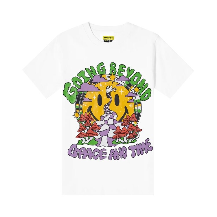 

Футболка Market Smiley Beyond Space And Time Tee 'White', белый