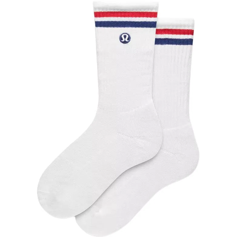 Детские носки с принтом Crew Socks Lululemon