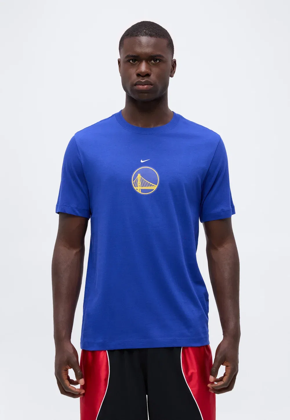 Футболка с логотипом NBA Golden State Warriors (GSW) - клубная одежда Nike Performance, Rush Blue