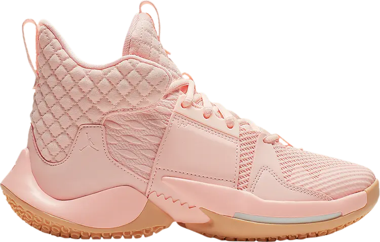 

Кроссовки Jordan Why Not Zer0.2 GS Cotton Shot, розовый