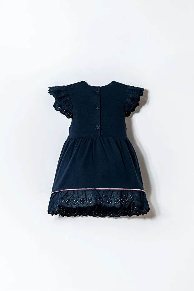Детское платье для девочек без рукавов U.S. Polo Assn., Navy Blue — фото 4