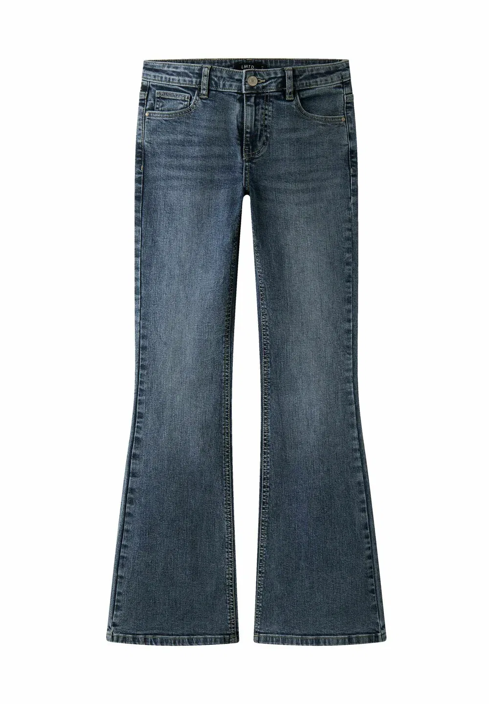 Джинсы-Клеш Lmtd, Medium Blue Denim — фото 3
