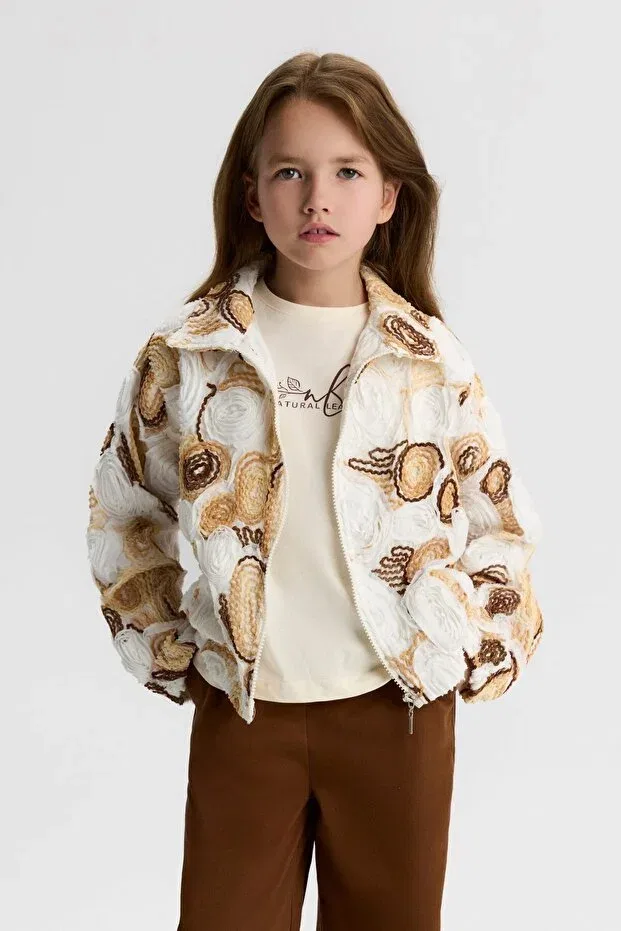 Куртка Laura, 8-14 лет, коричневая Nk Kids