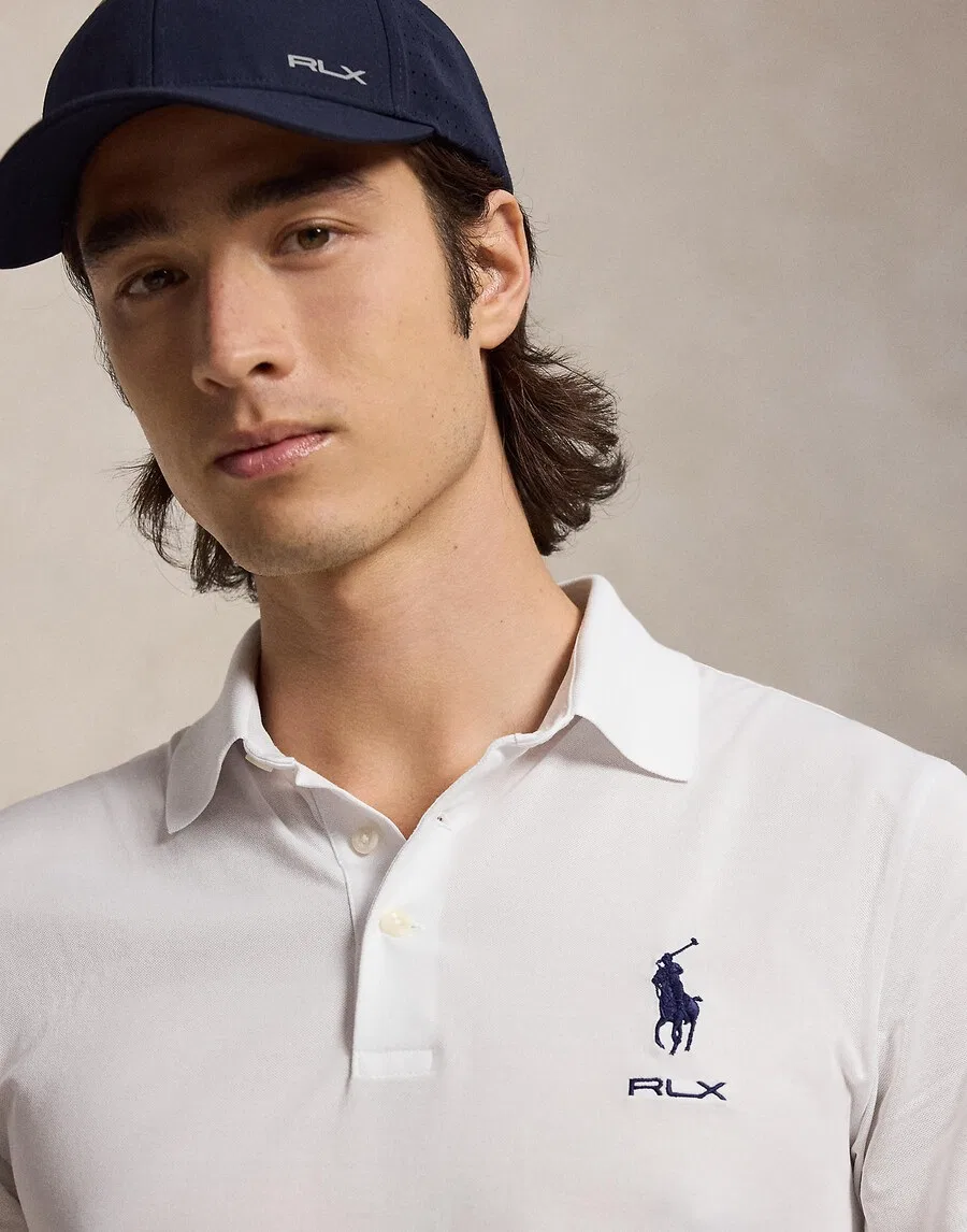 Футболка Polo Ralph Lauren цвета слоновой кости — фото 3
