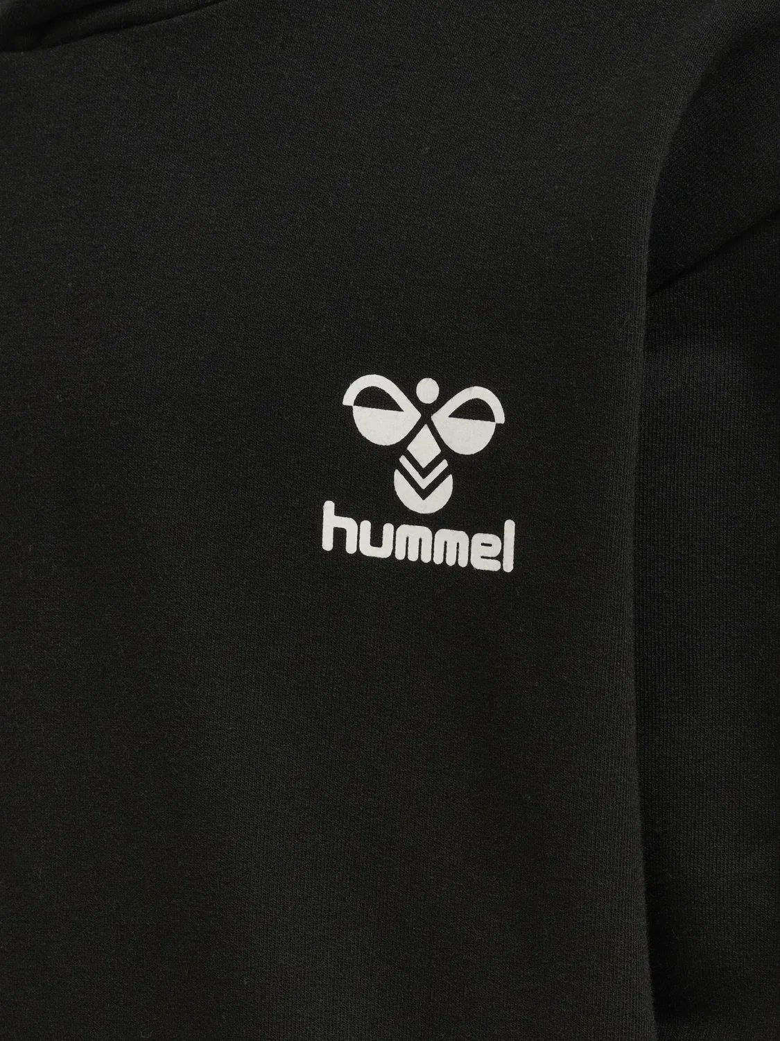 Детское худи с капюшоном Hmldue Hummel, Черный — фото 3