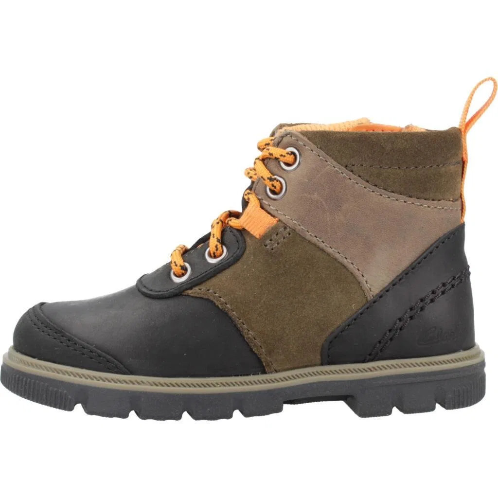 Ботинки Clarks Lorcam Hike T Combi, Цвет Grun — фото 2
