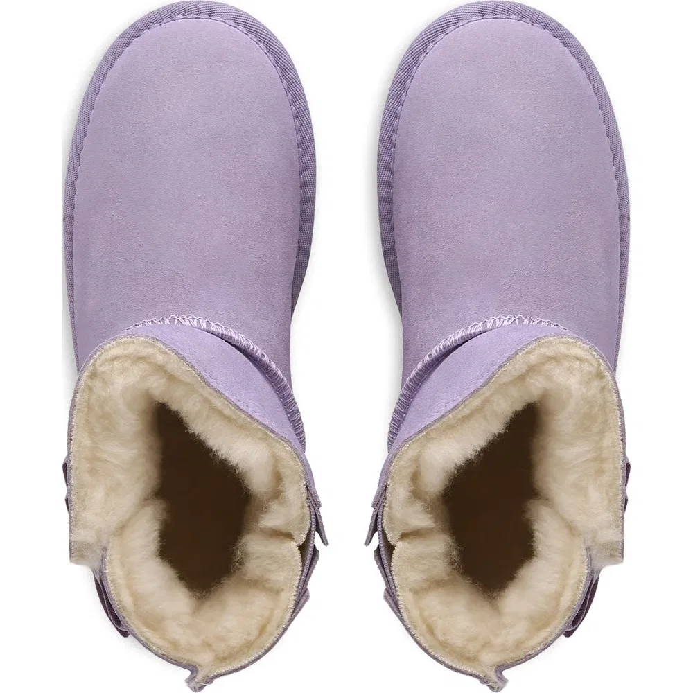 Детские водонепроницаемые ботинки Saige Bow Bearpaw, Lavender — фото 4