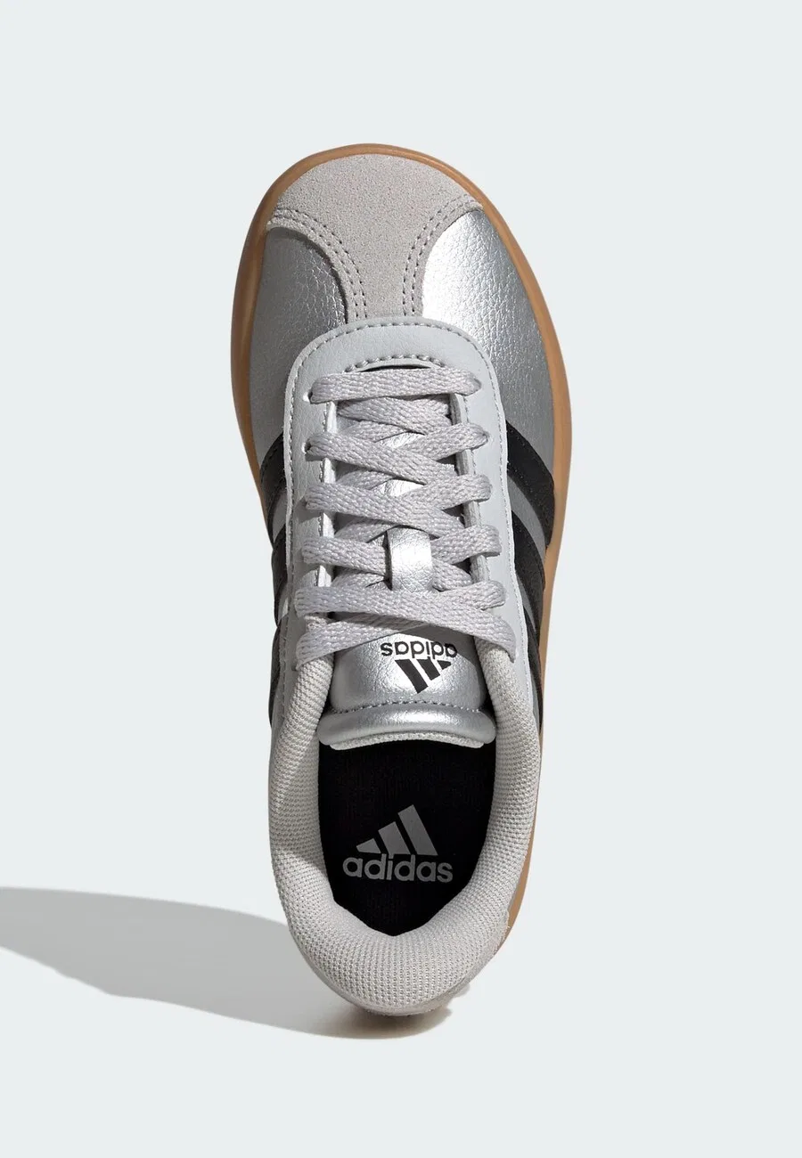 Кроссовки ADIDAS SPORTSWEAR 'VL Court 3.0' серебристого цвета — фото 2