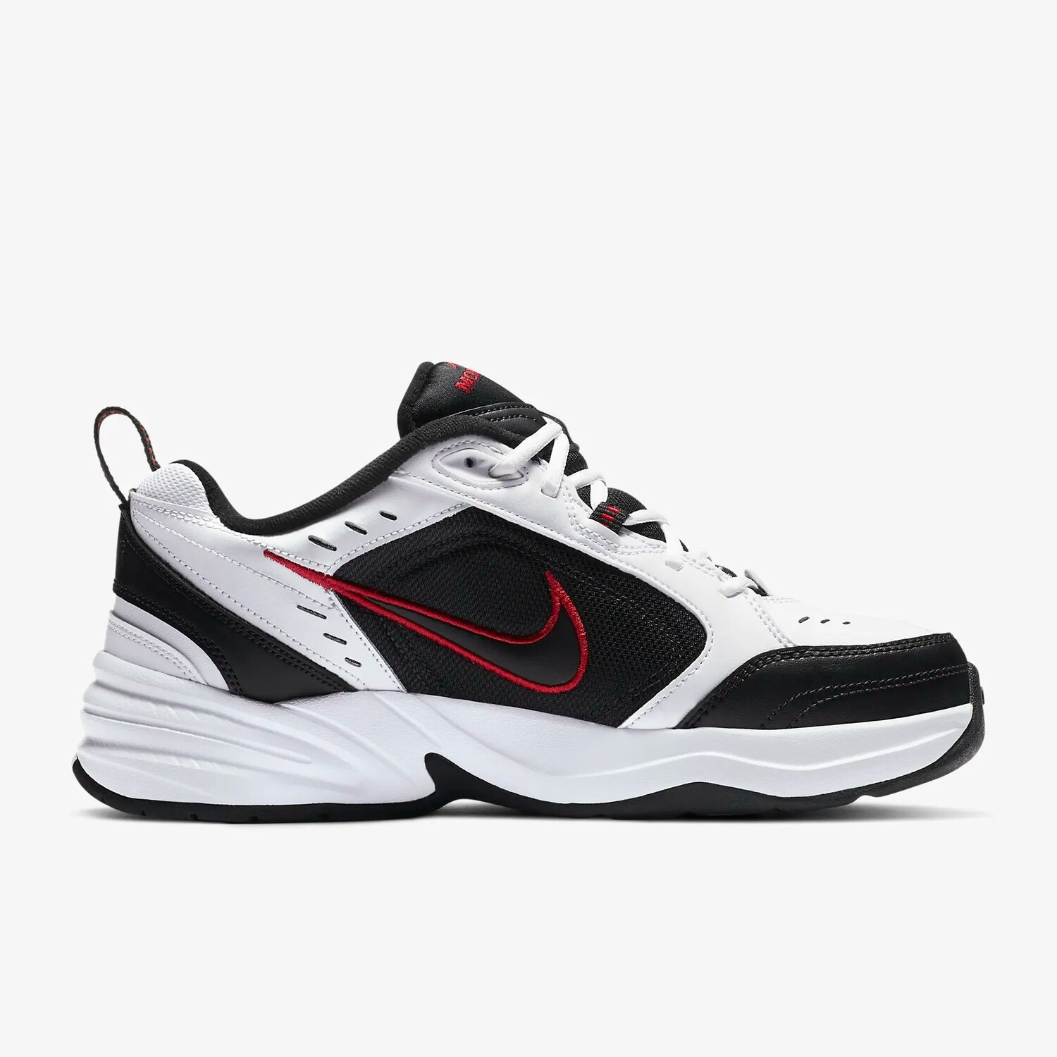 

Кроссовки Nike Air Monarch IV, черный/красный/белый (Размер 40 EU)