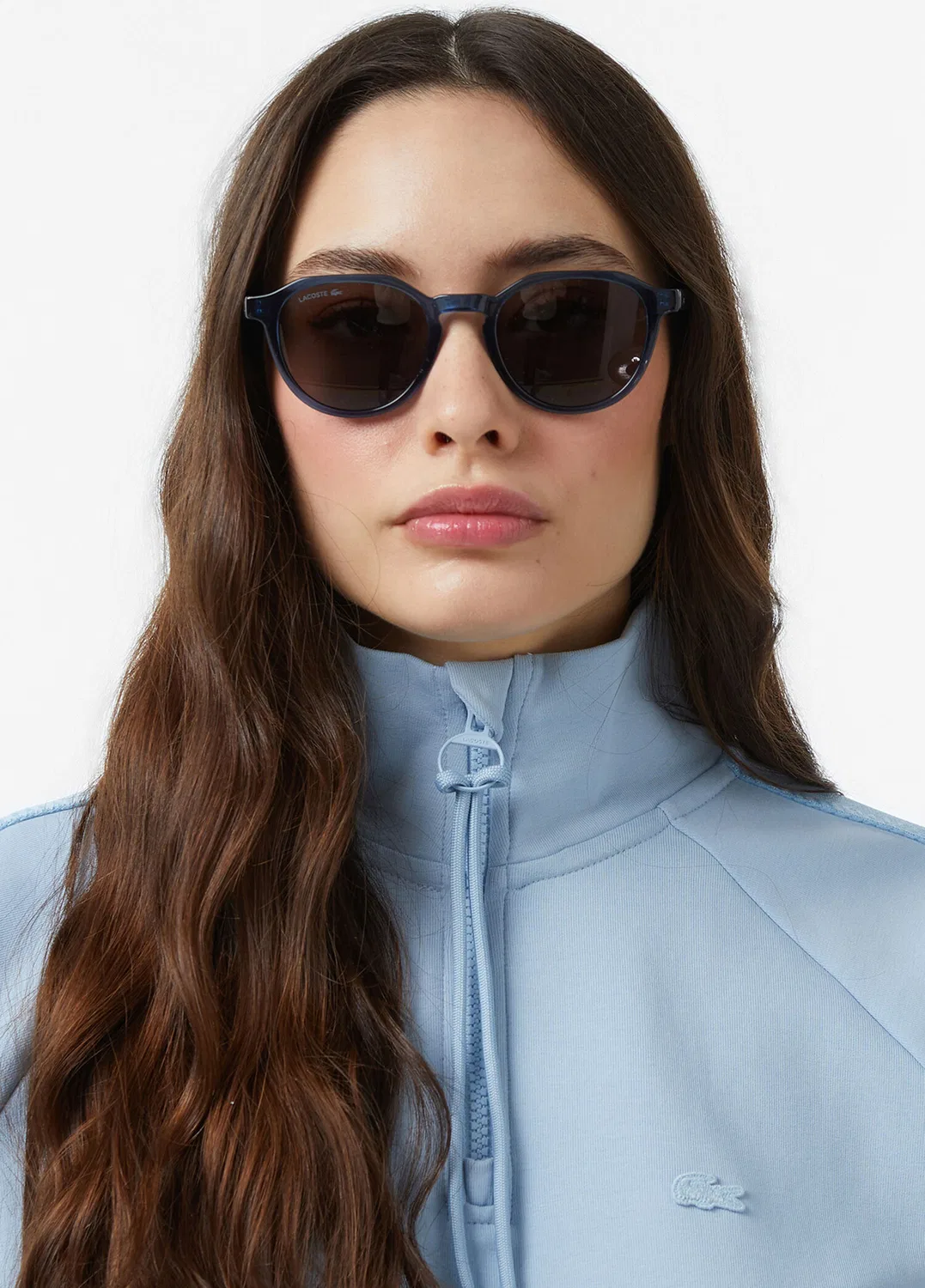 Свитшот Lacoste синий-HBA — фото 4