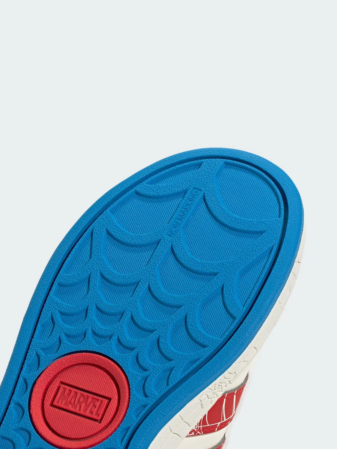 Кроссовки Spider-Man Grand Court adidas, белый — фото 4