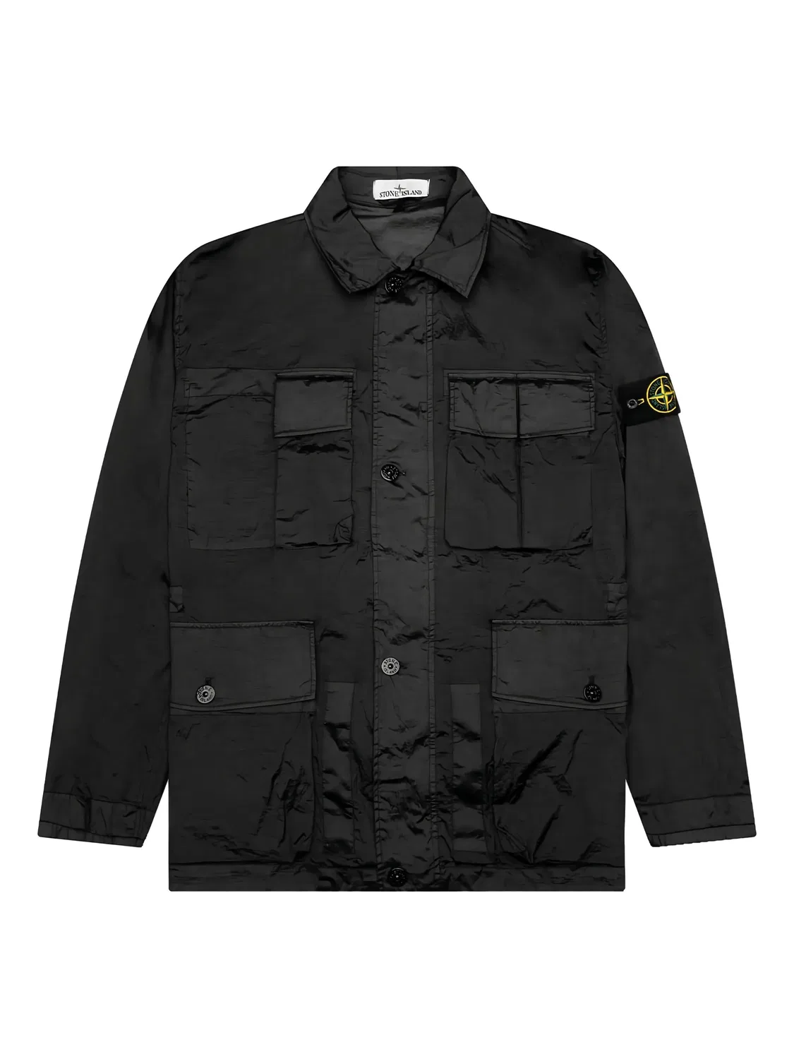 Куртка с компасом от Stone Island, черный