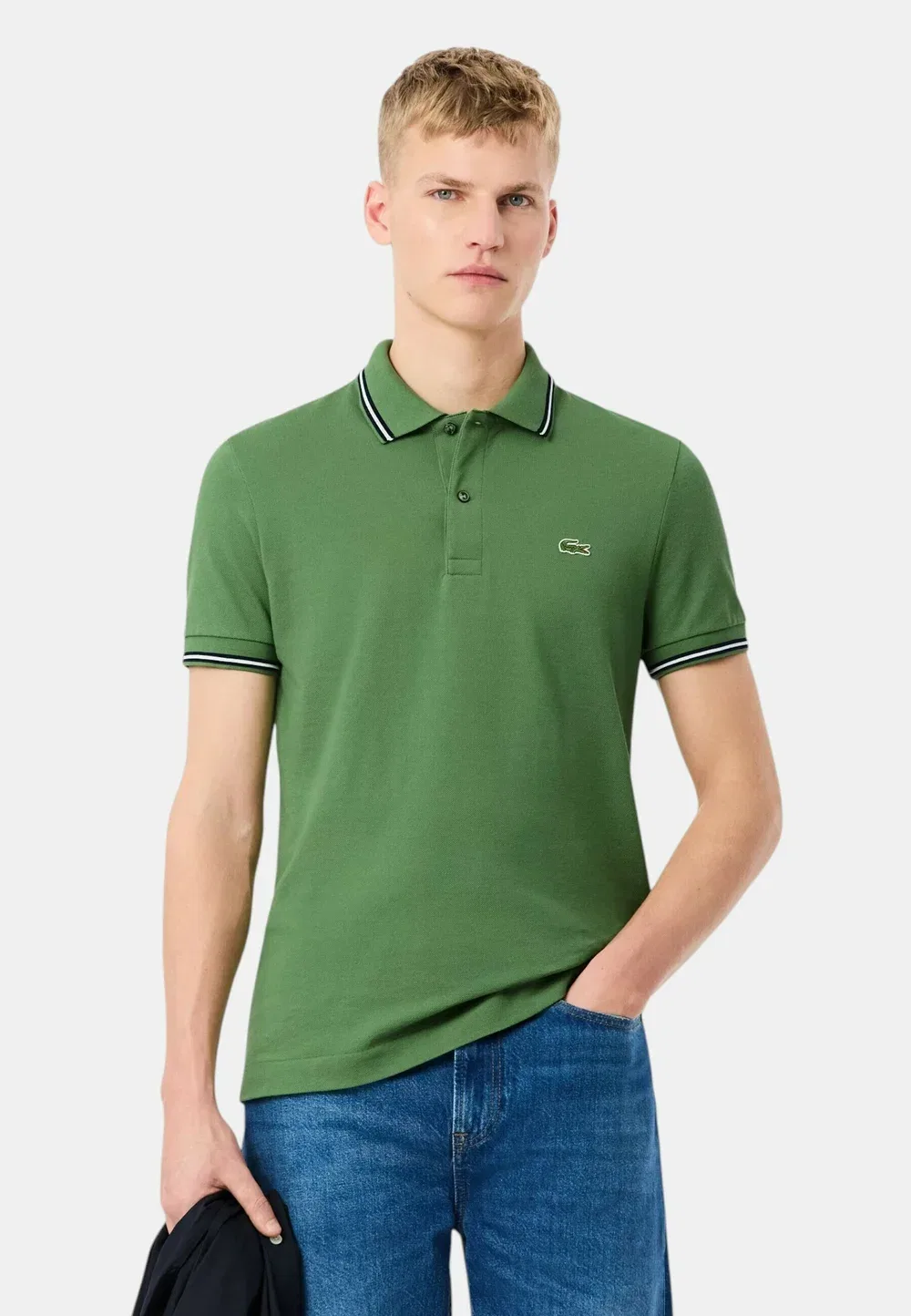 Polo MC Col 02M - рубашка поло Lacoste, Green
