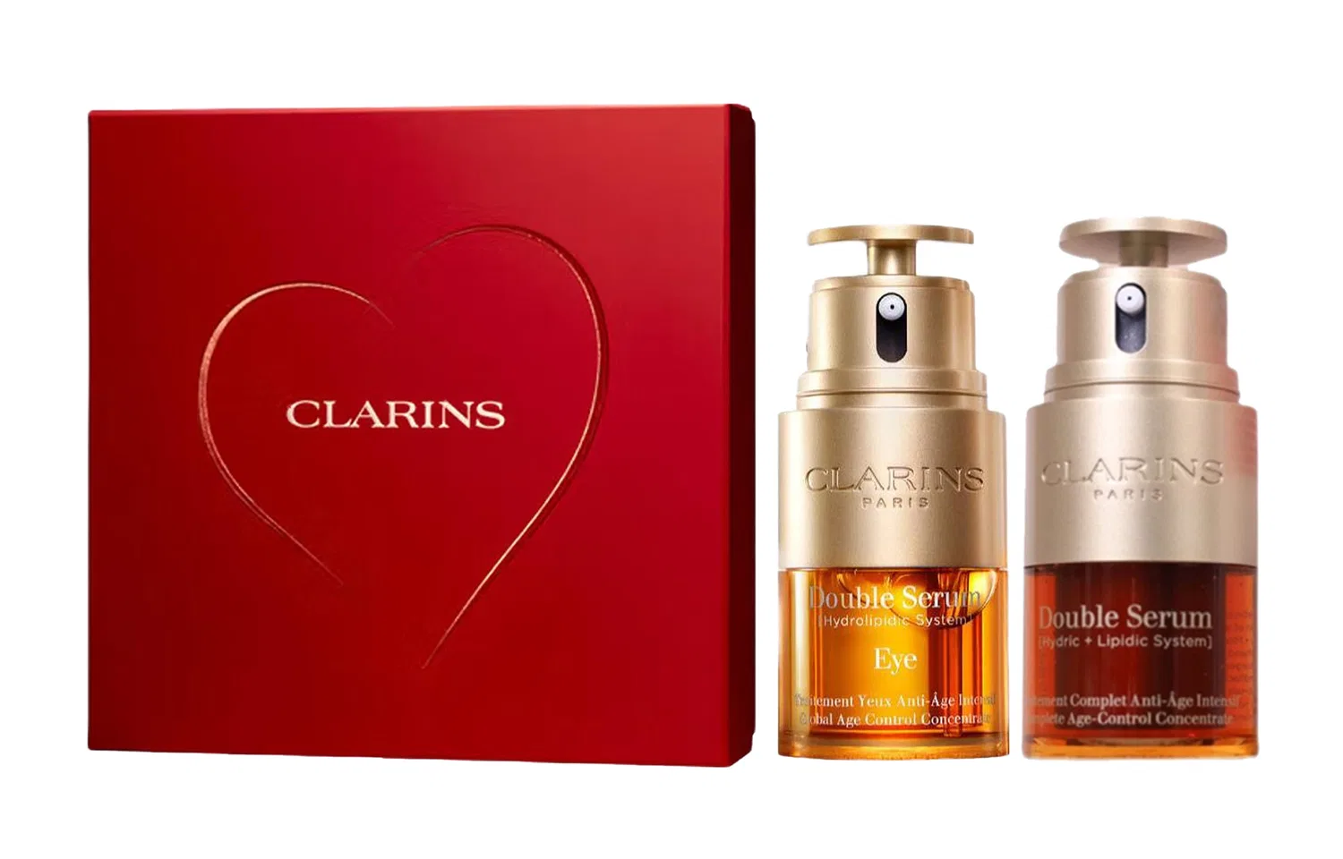 Набор для ухода за кожей вокруг глаз CLARINS, 20мл+75мл, Brightening Subtle Eye Wrinkle Box Limited Edition — фото 2
