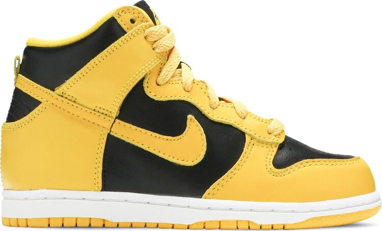 

Кроссовки Nike Dunk High SP PS 'Iowa', желтый