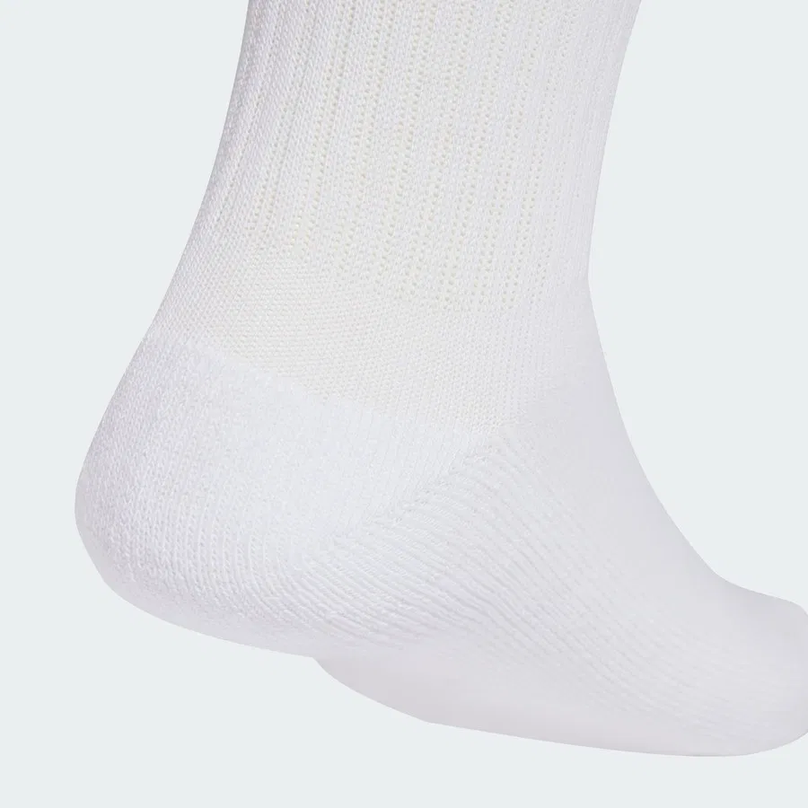 Носки спортивные с защитой стопы, 3 пары, Linear, adidas, Белый — фото 2